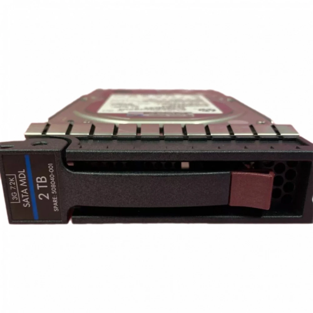 Серверный жесткий диск HPE 2TB 7.2K 3G SATA 3.5 507632-B21-REF HDD, 3,5 LFF, 2 ТБ, SATA