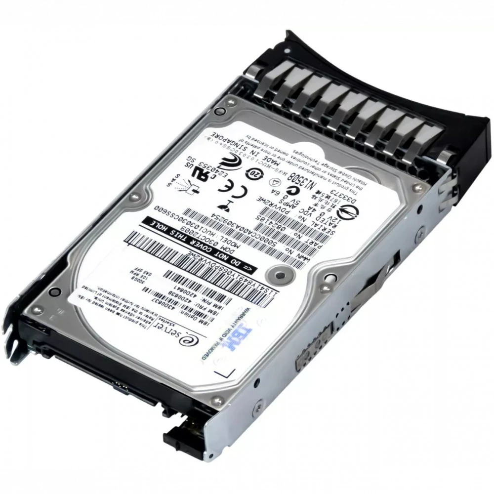 Серверный жесткий диск IBM 300GB 6G 10K 2.5 SHS SAS 42D0638 HDD, 2,5 SFF, 300 ГБ, SAS