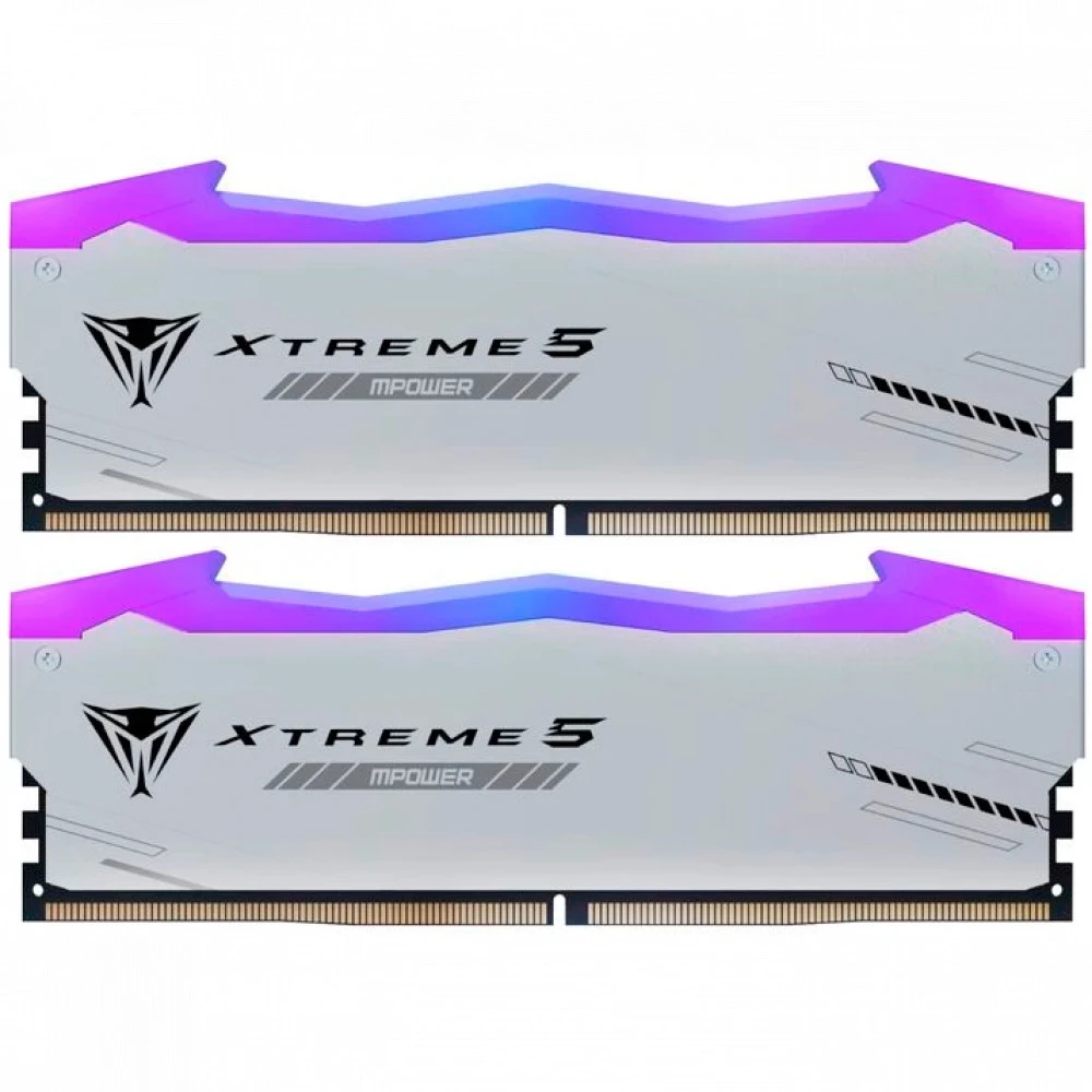 ОЗУ Patriot Viper Xtreme 5 RGB Mpower PVXR532G60C30KM DIMM, DDR5, 32 Гб (2 х 16 Гб), 6000 МГц