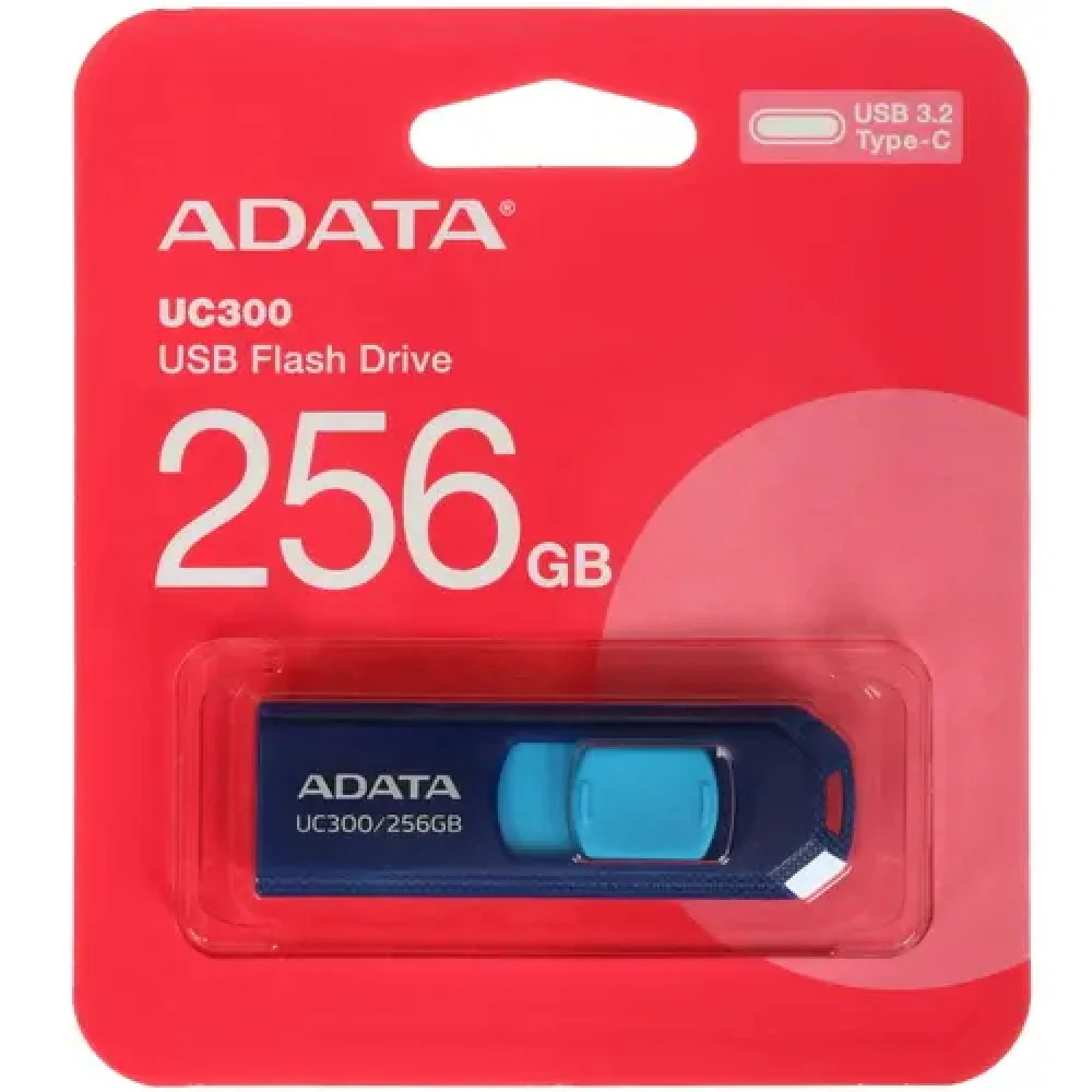 USB флешка (Flash) ADATA ACHO-UC300-256GRNB/BU 256 ГБ