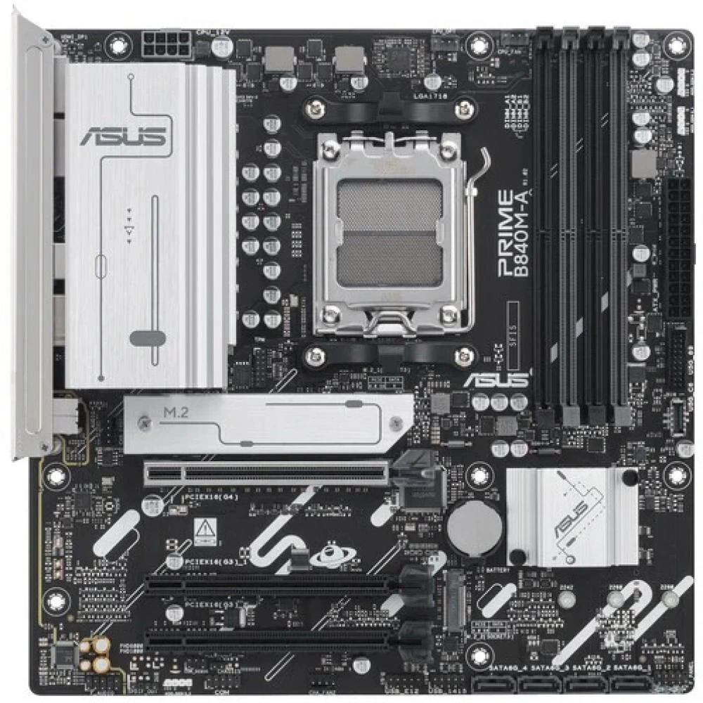 Материнская плата Asus PRIME B840M-A-CSM Micro-ATX, AMD AM5