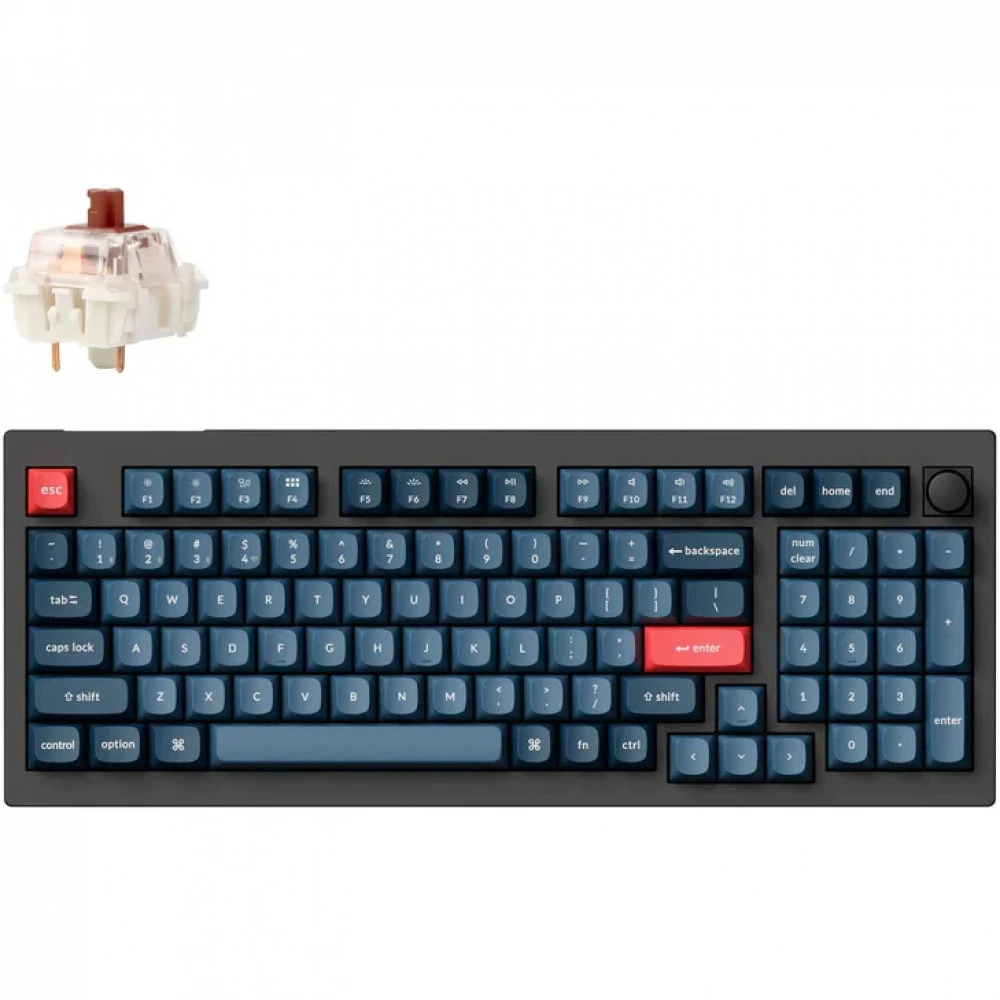 Клавиатура Keychron V5 Max (V5M-D3) V5M-D3-RU Беспроводная, USB