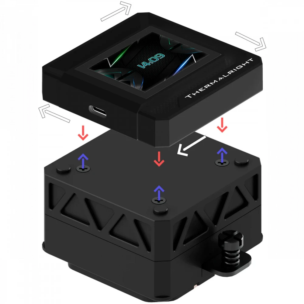Система охлаждения Thermalright Frozen Warframe SE 240 ARGB Black F-WFRAME-SE-240-ARGB-BL Для процессора