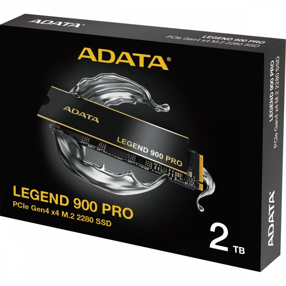 Жесткий диск ADATA Legend 900 PRO SLEG-900P-2TCS SSD (твердотельные), 2 ТБ, M.2, PCIe