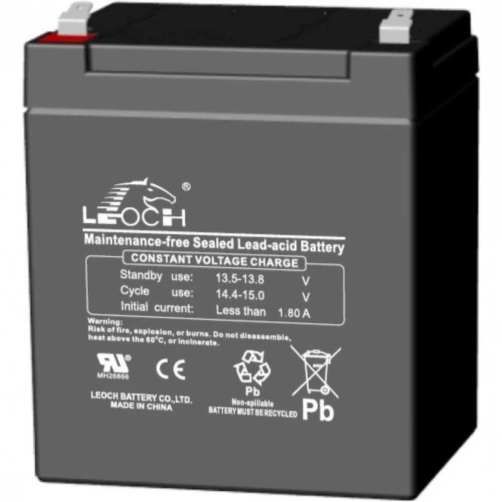 Сменные аккумуляторы АКБ для ИБП Leoch DJW12-6.0 F2 DJW12-6.0 F2 LEOCH 12 В
