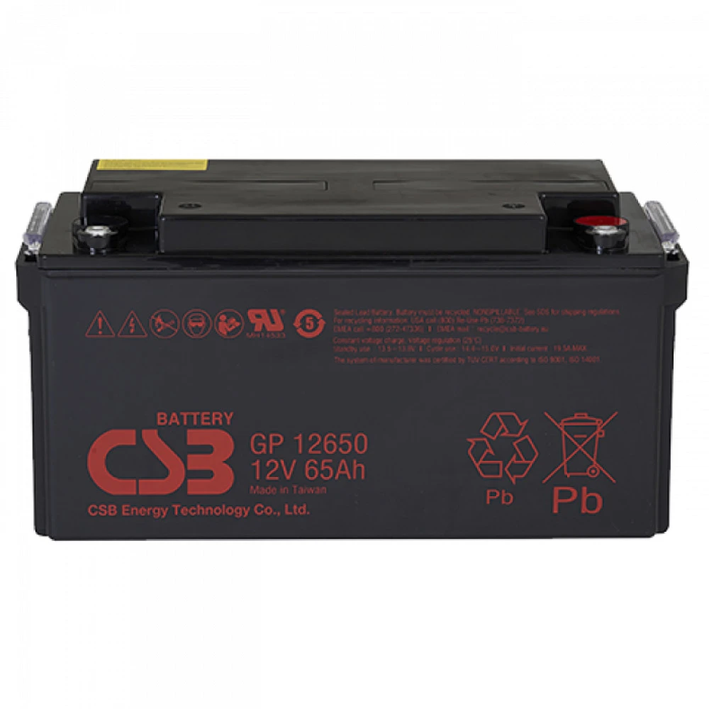 Сменные аккумуляторы АКБ для ИБП CSB GP12650 I GP12650 I CSB 12 В