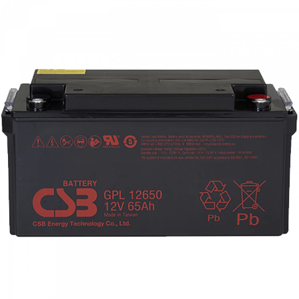 Сменные аккумуляторы АКБ для ИБП CSB GPL12650 I GPL12650 I CSB 12 В