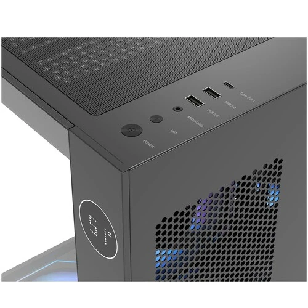 Корпус Ocypus Iota C70 ARGB Black Iota-C70-BKD600XX-GL Mid-Tower