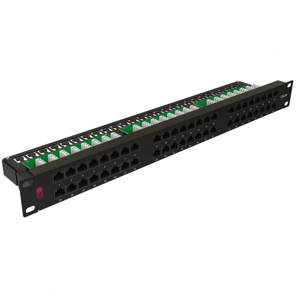 Патч-панель Sysmatrix Патч-панель SYSMATRIX PP 1901U.S485EU.M 48 портов, Cat. 5e