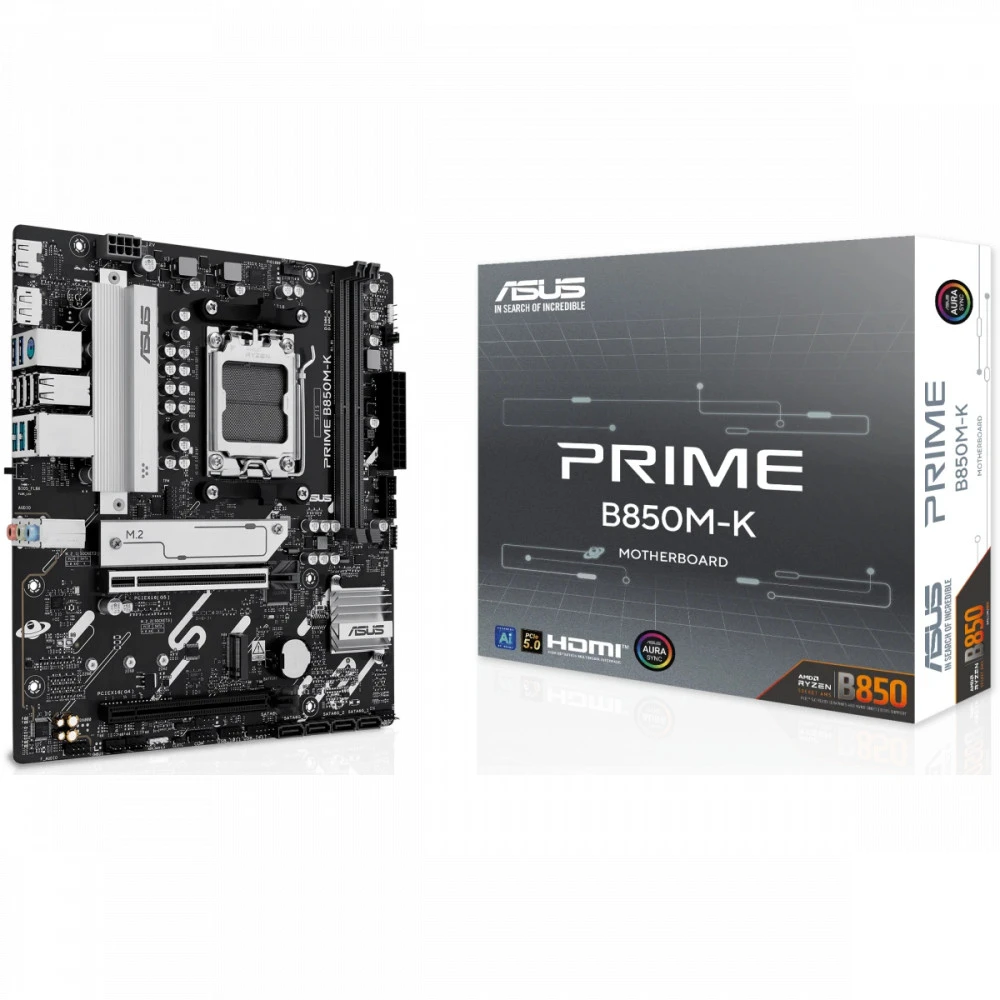 Материнская плата Asus PRIME B850M-K Micro-ATX, AMD AM5