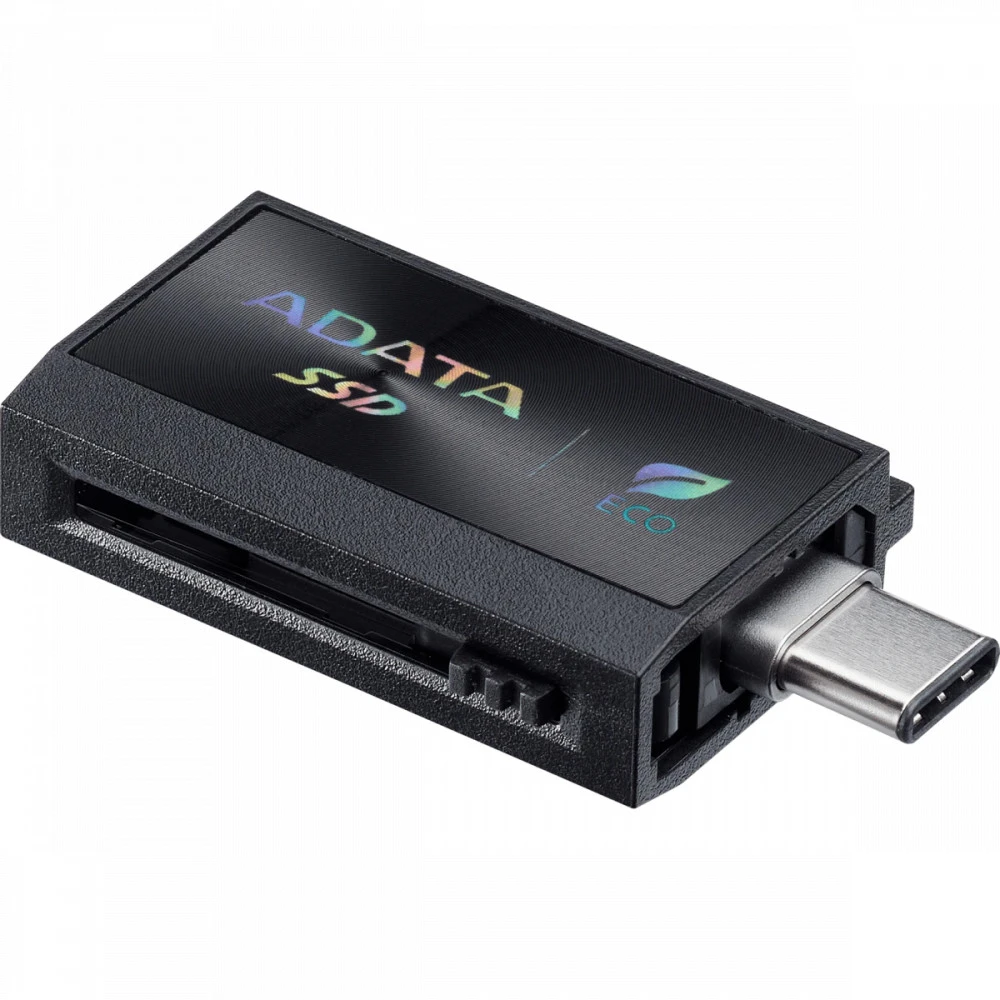 Внешние накопители ADATA SC730 Black SC730-1T-CACTI 1 ТБ, Разъём USB Type-C