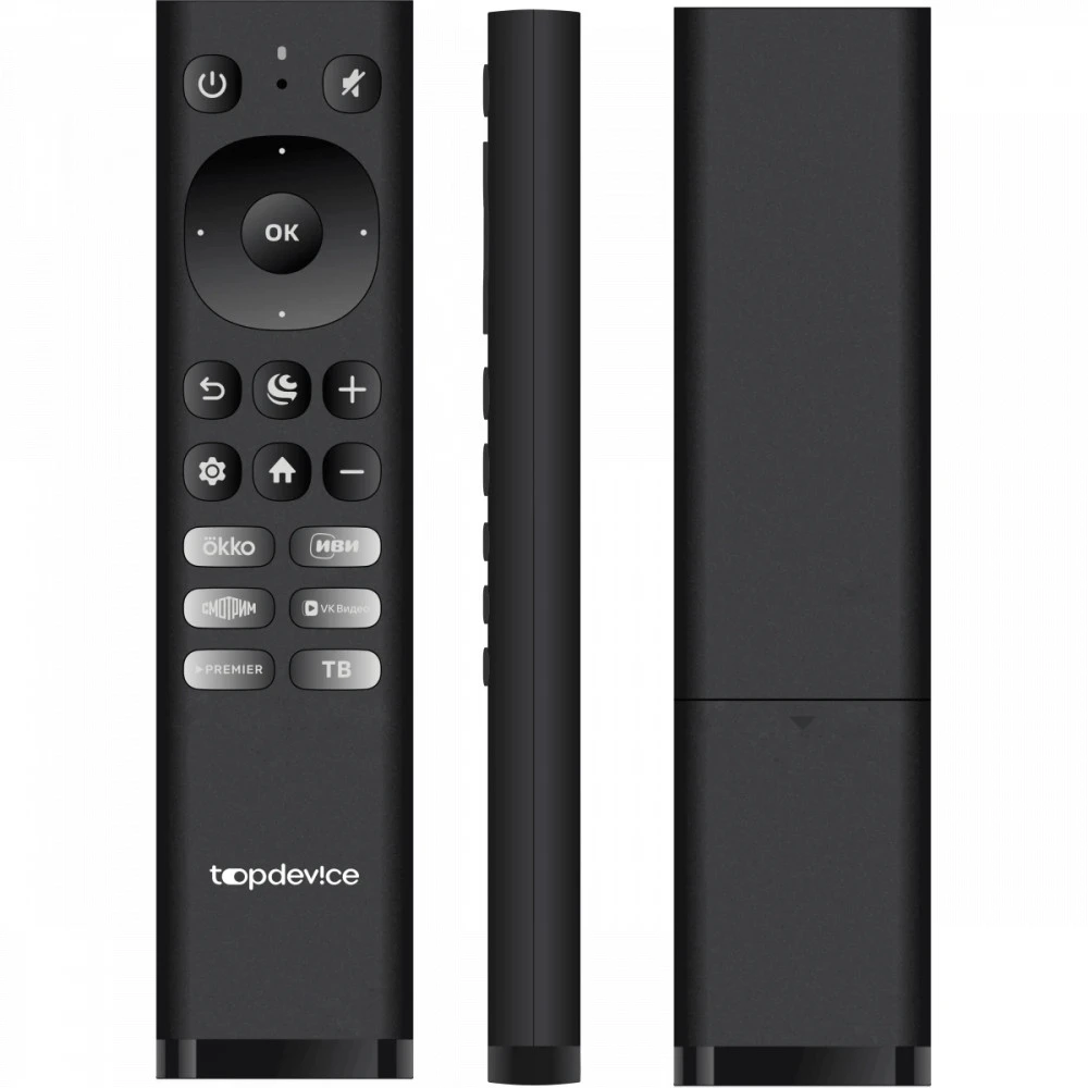 Телевизор Topdevice TDTV32CS08H Black TDTV32CS08H_BK 32 ", Smart TV, Черный