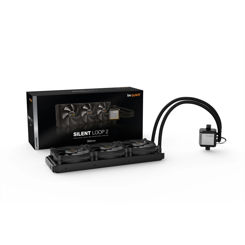 Система охлаждения be quiet! Silent Loop 360mm Black BW012 Для процессора