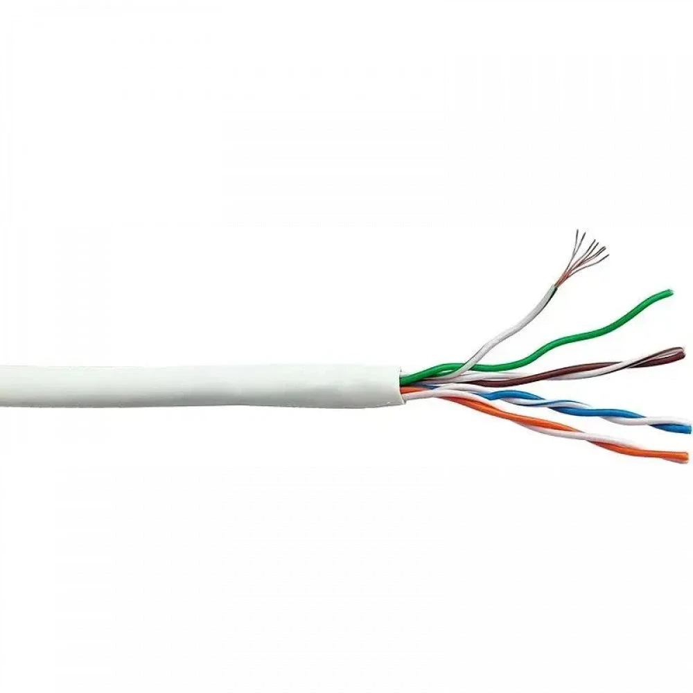 Кабель витая пара LANMASTER LAN-5EUTP-PT-LSZH-WH