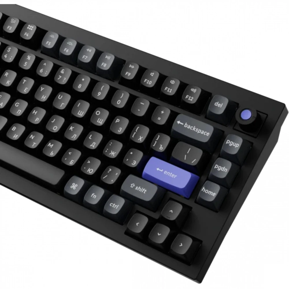 Клавиатура Keychron Q1 HE 8K (Q1HW-M1P) Q1HW-M1P-RU Проводная, USB