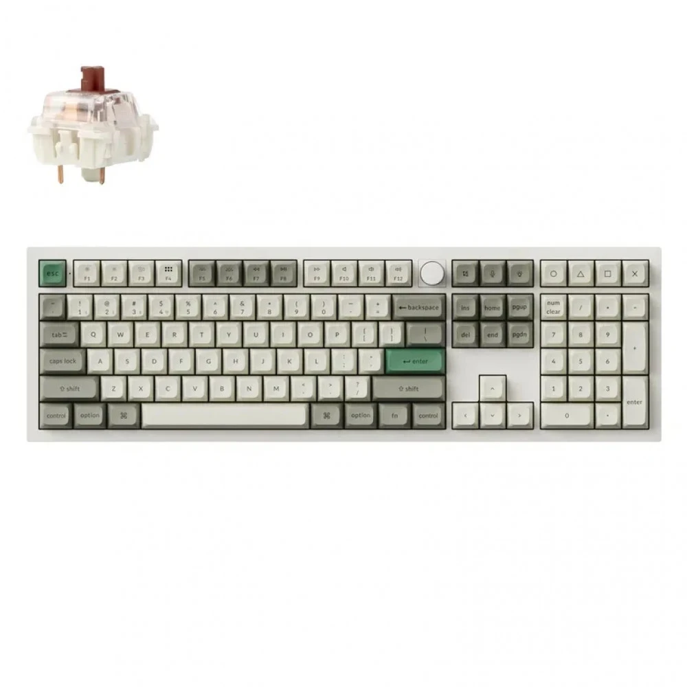 Клавиатура Keychron Q6 Max (Q6M-P3P-RU) Беспроводная, USB