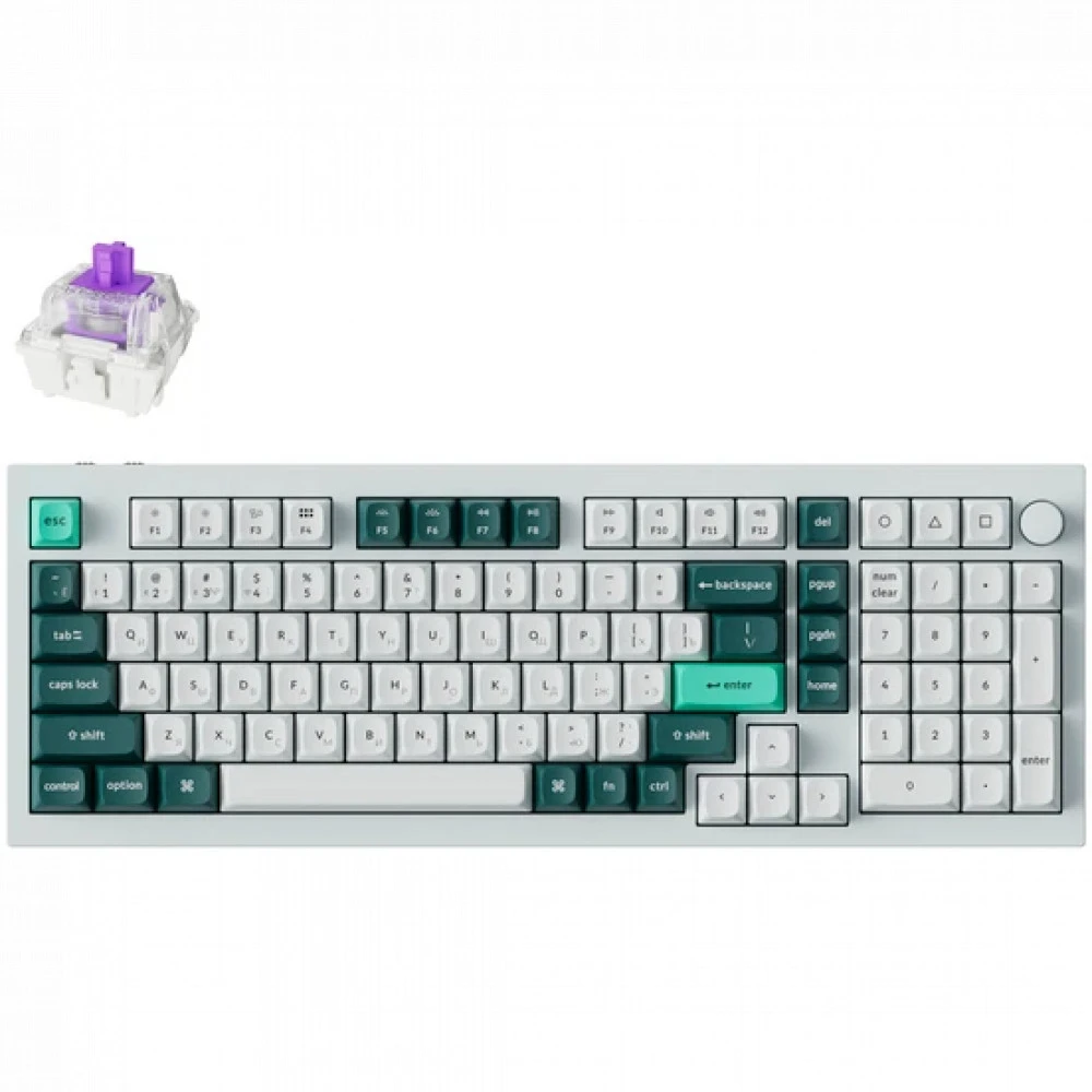 Клавиатура Keychron Q5 HE (Q5H-P1) Q5H-P1P-RU Беспроводная, USB