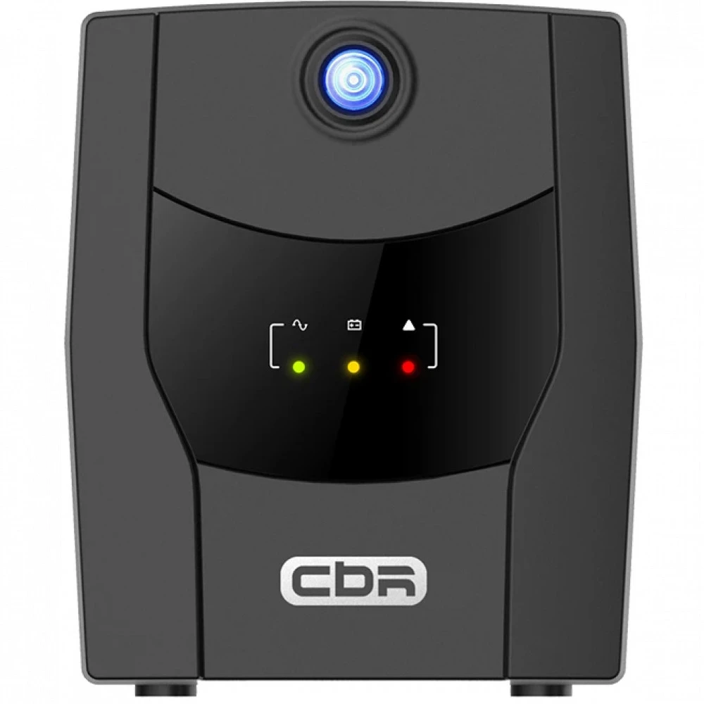 Источник бесперебойного питания CBR QTM-1200T-4F-LCUC 1200 ВА, 720 Вт