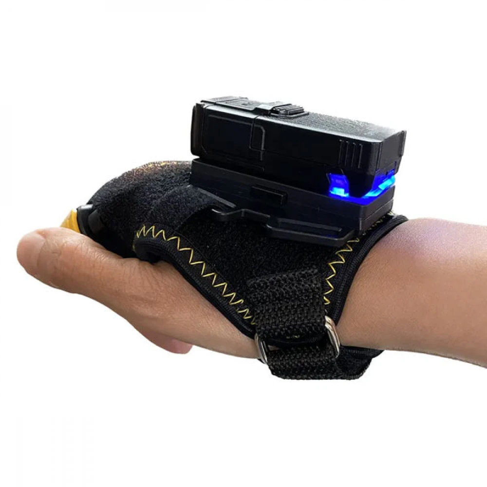Сканер штрихкода CipherLAB  Сканер-кольцо WR30 AR30SAHE00001 Ручной беспроводной, 2D, USB, Bluetooth, Черный-Желтый