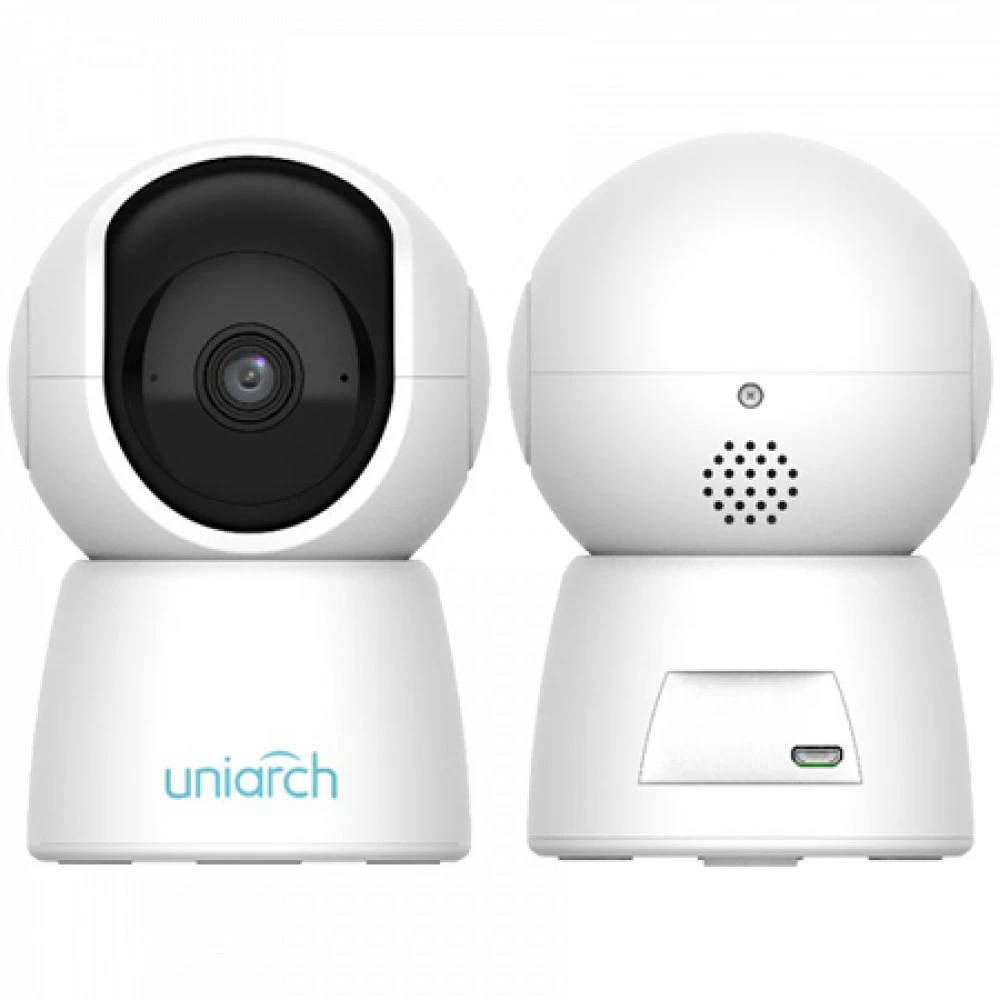 IP видеокамера Uniarch Uho-S2 Купольная, Внутренней установки, WiFi, Фиксированный объектив, 4 мм, 1/3", 2 Мп ~ 1920×1080 Full HD