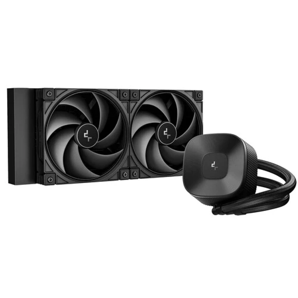 Система охлаждения Deepcool LE240 V2 Zero Dark R-LE240ZERO-BKLNMD-G-1 Для процессора