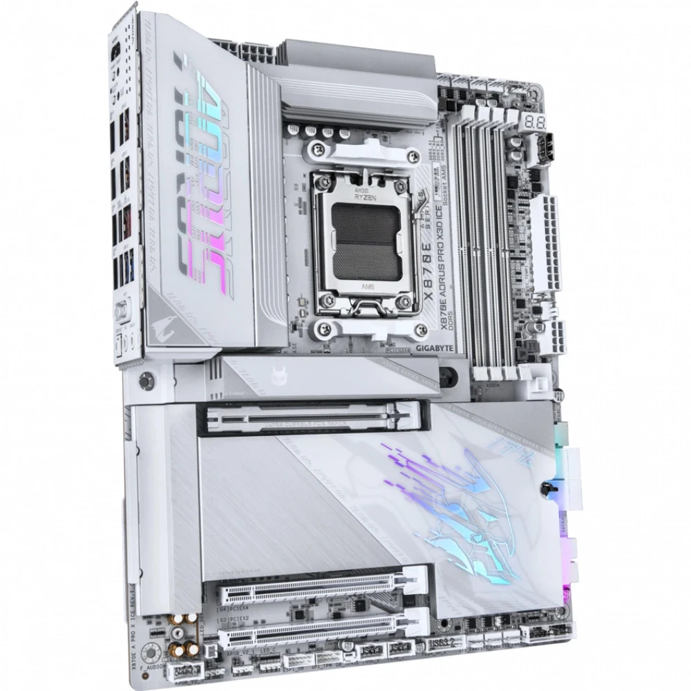 Материнская плата Gigabyte X870E AORUS PRO X3D ICE ATX, AMD AM5