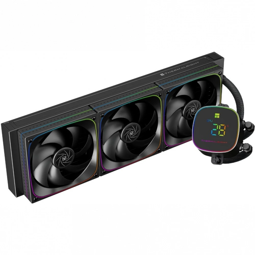 Система охлаждения Thermalright Frozen Horizon 360 Digital F-HORIZON-DIGITAL-BL-360-ARGB Для процессора