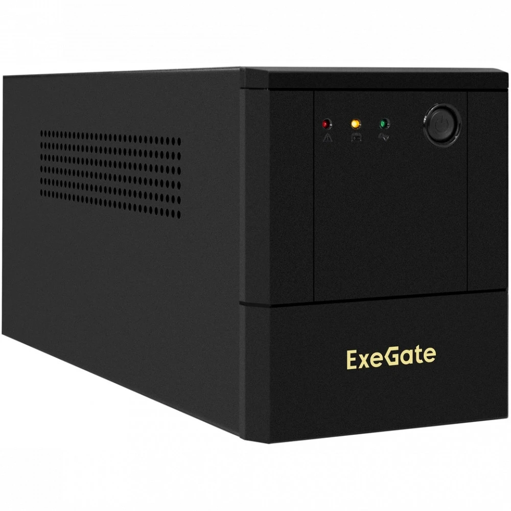 Источник бесперебойного питания ExeGate SpecialPro UNB-1000.LED.AVR.4SH EX299952RUS 1000 ВА, 700 Вт