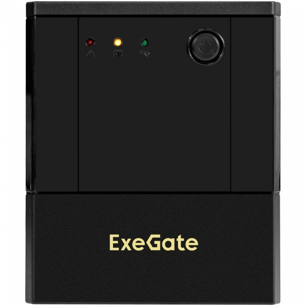 Источник бесперебойного питания ExeGate SpecialPro UNB-1000.LED.AVR.4SH EX299952RUS 1000 ВА, 700 Вт