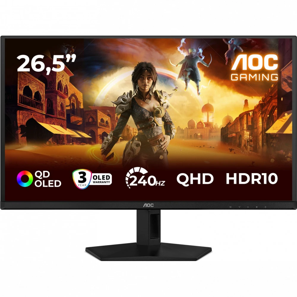 Монитор AOC Q27G41ZDF 26.5 ", QD-OLED, Quad HD 2560x1440 (16:9), 240 Гц