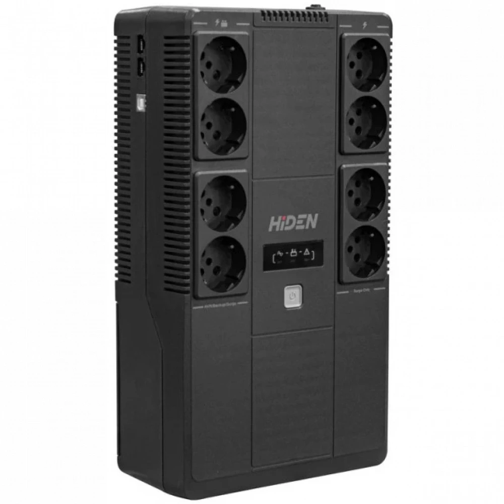 Источник бесперебойного питания HIDEN EXPERT ULS600EF 600 ВА, 360 Вт