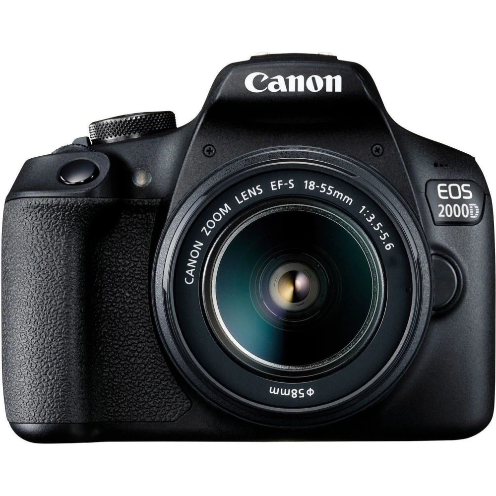 Фотоаппарат Canon EOS 2000D 18-55 DC 2728C007