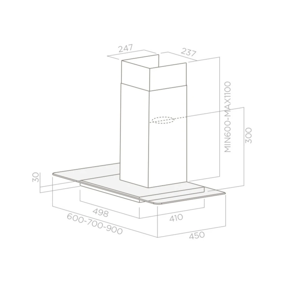 Вытяжка Elica FLAT GLASS IX/A/90 FLAT GLASS IX/A/90-68516390A