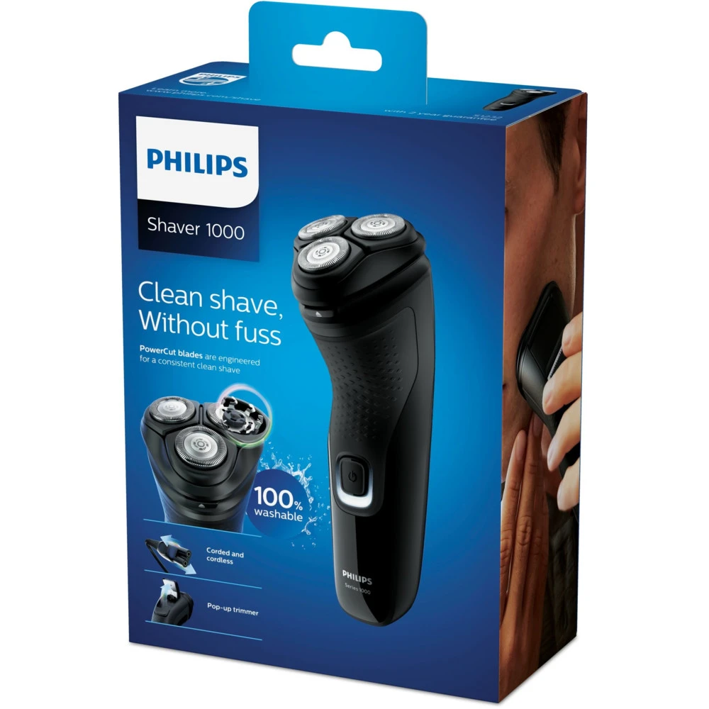 Прочее Philips Электробритва S1232/41 Black 1314509