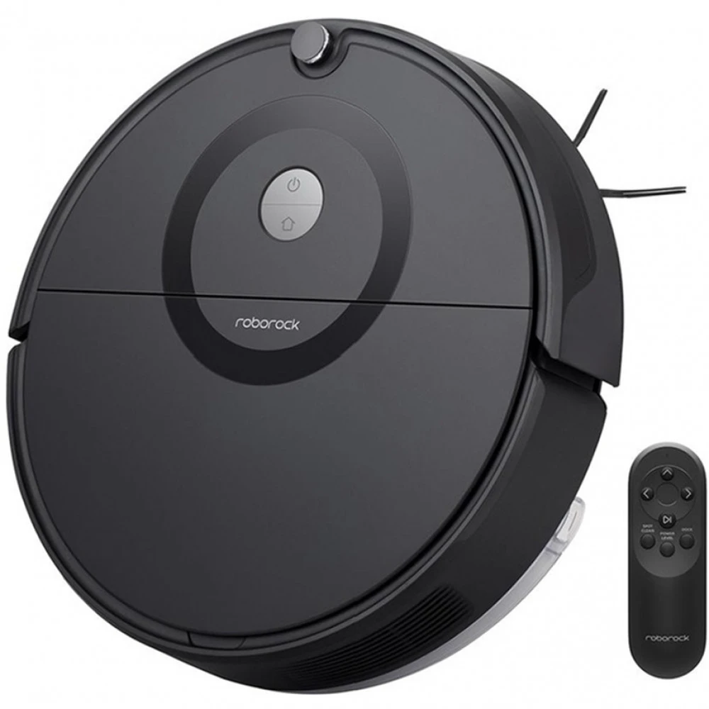 Пылесос Xiaomi Roborock E5 черный E552-02 Робот, 58 Вт
