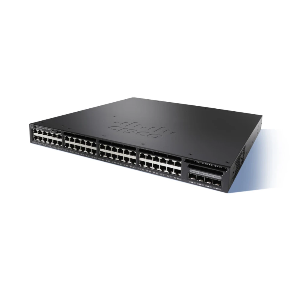 Коммутатор Cisco WS-C3650-48TS-L 1000 Base-TX (1000 мбит/с), 4 SFP порта