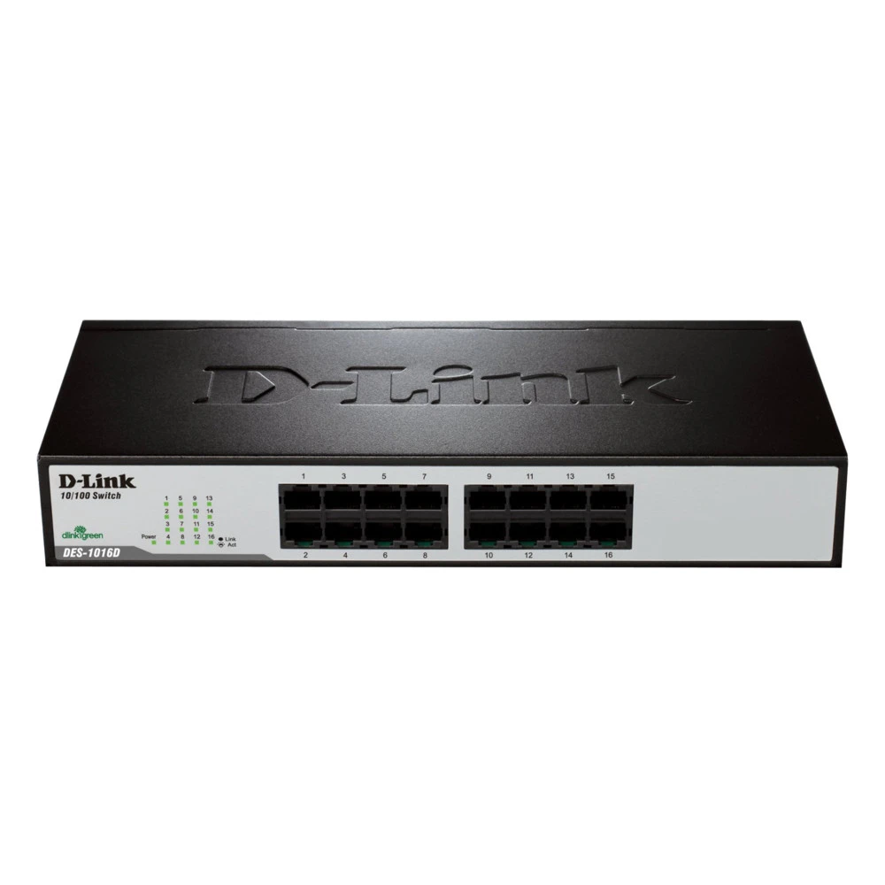 Коммутатор D-link DES-1016D 100 Base-TX (100 мбит/с)