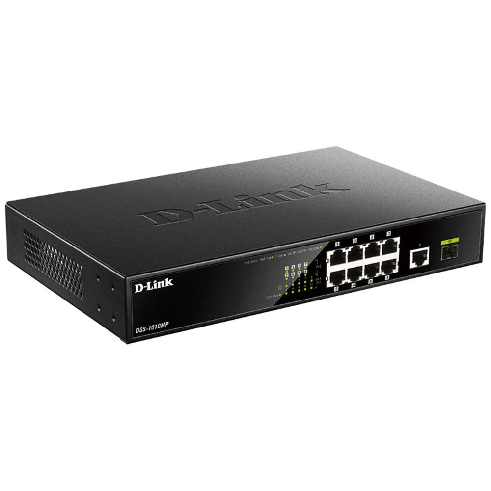 Коммутатор D-link DGS-1010MP/A1A 1000 Base-TX (1000 мбит/с)