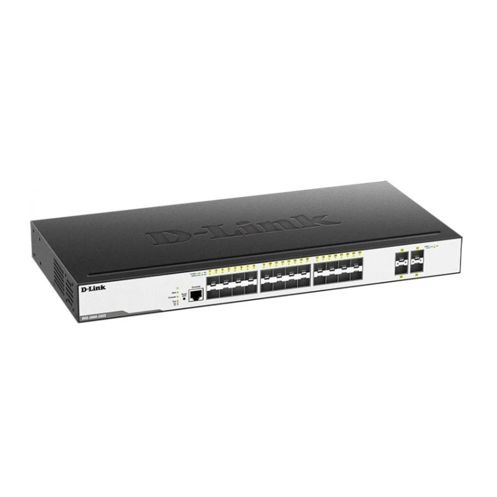 Коммутатор D-link DGS-3000-28XS/B1A 24 SFP порта