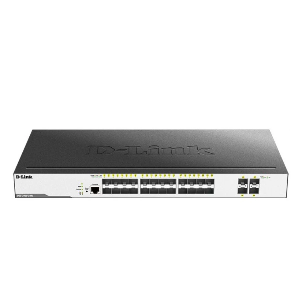 Коммутатор D-link DGS-3000-28XS/B1A 24 SFP порта