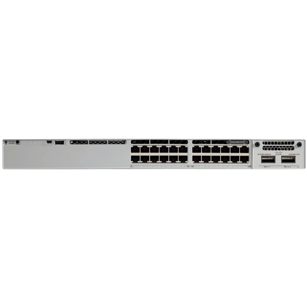 Коммутатор Cisco C9300-24P-E 1000 Base-TX (1000 мбит/с)