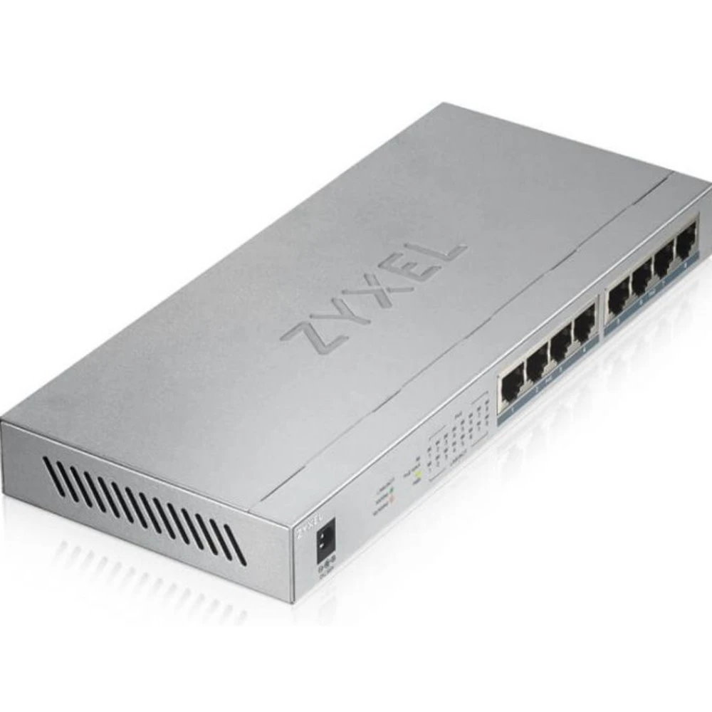 Коммутатор Zyxel GS1008HP-EU0101F 1000 Base-TX (1000 мбит/с)