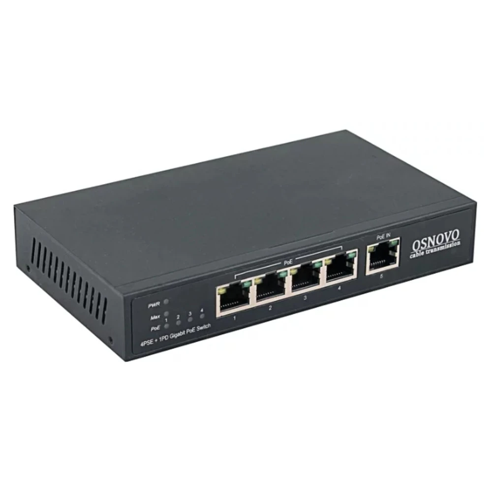 Коммутатор OSNOVO SW-8050/DB 1000 Base-TX (1000 мбит/с)