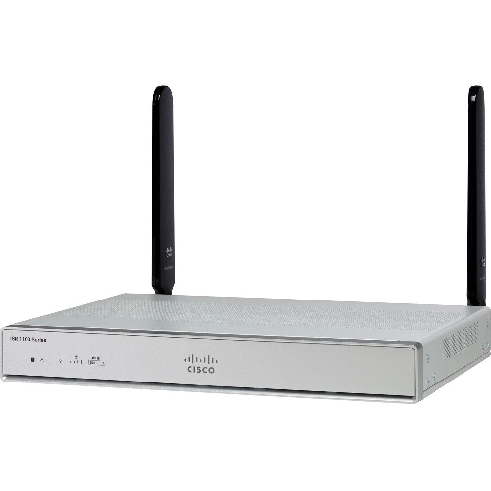 Маршрутизатор Cisco C1111-4PLTEEA 10/100/1000 Base-TX (1000 мбит/с)