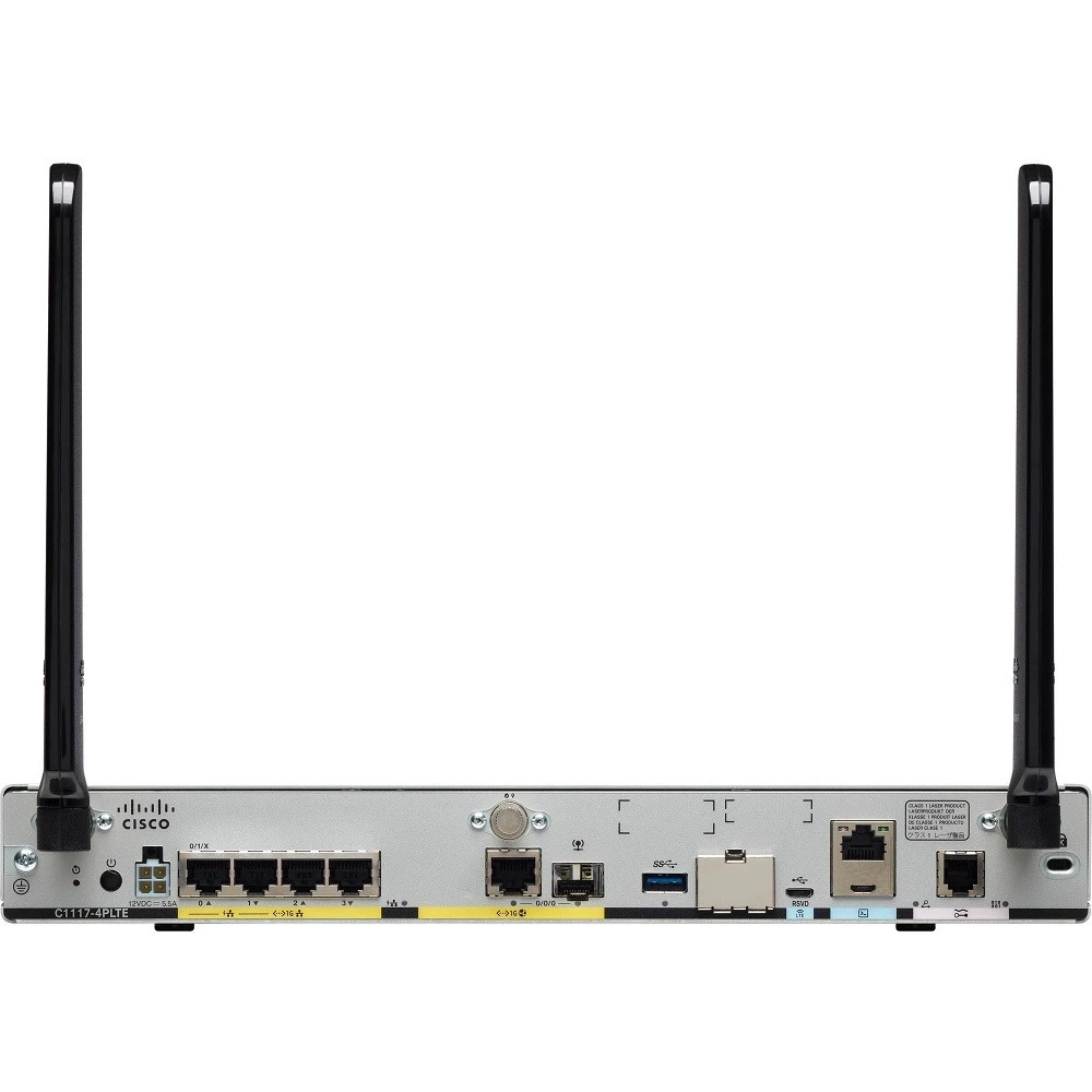 Маршрутизатор Cisco C1111-4PLTEEA 10/100/1000 Base-TX (1000 мбит/с)