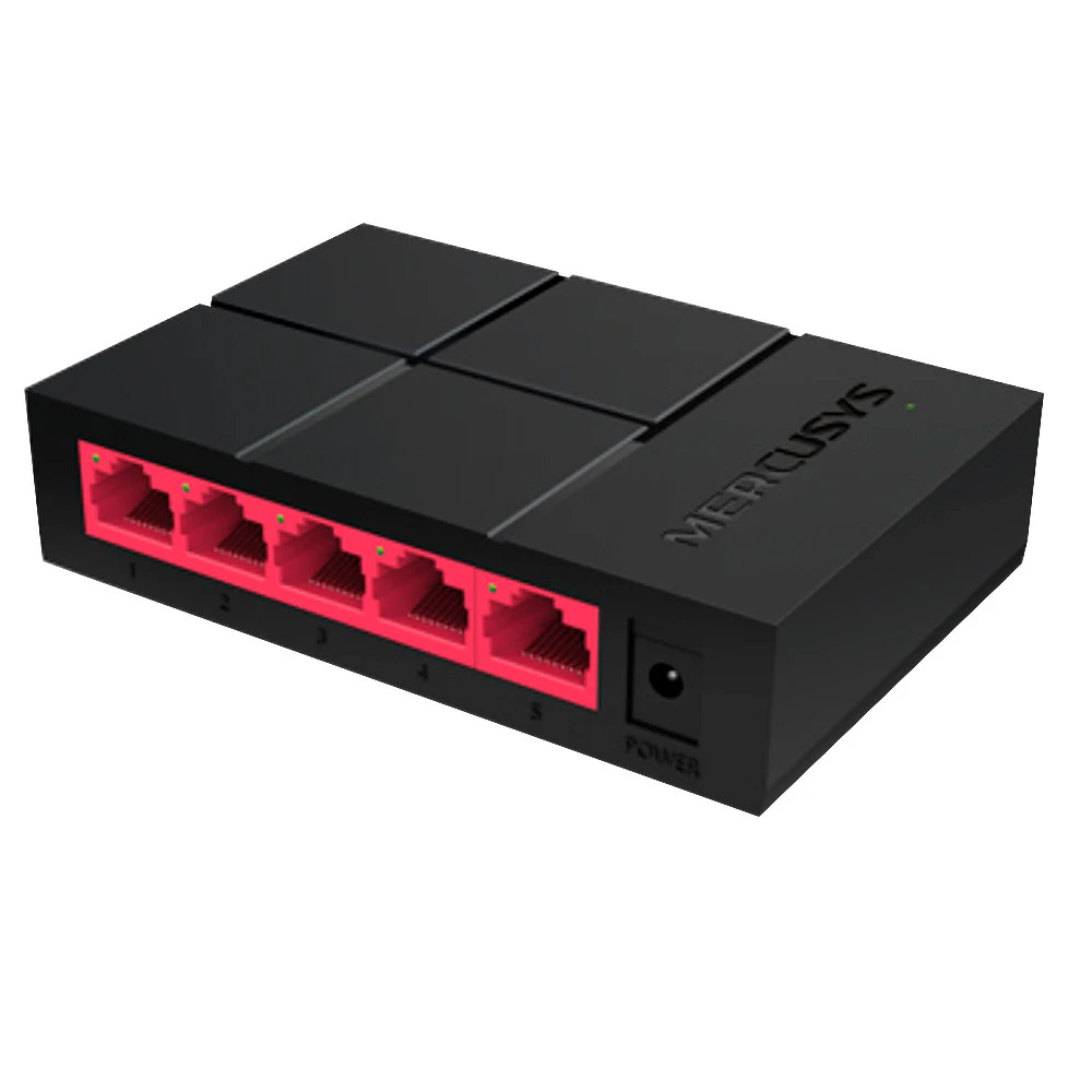 Коммутатор Mercusys MS105G 1000 Base-TX (1000 мбит/с)