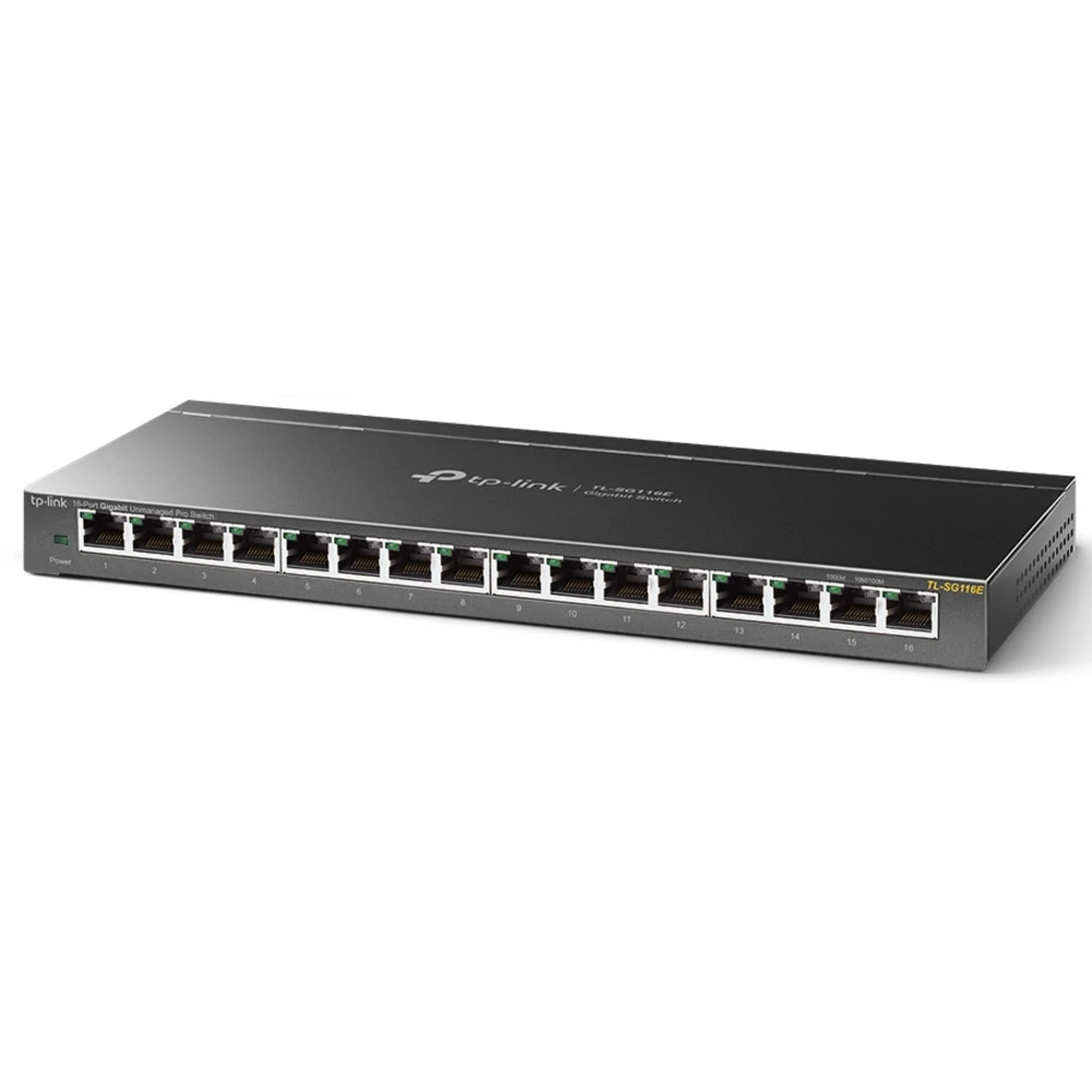 Коммутатор TP-Link TL-SG116E 100 Base-TX (100 мбит/с)