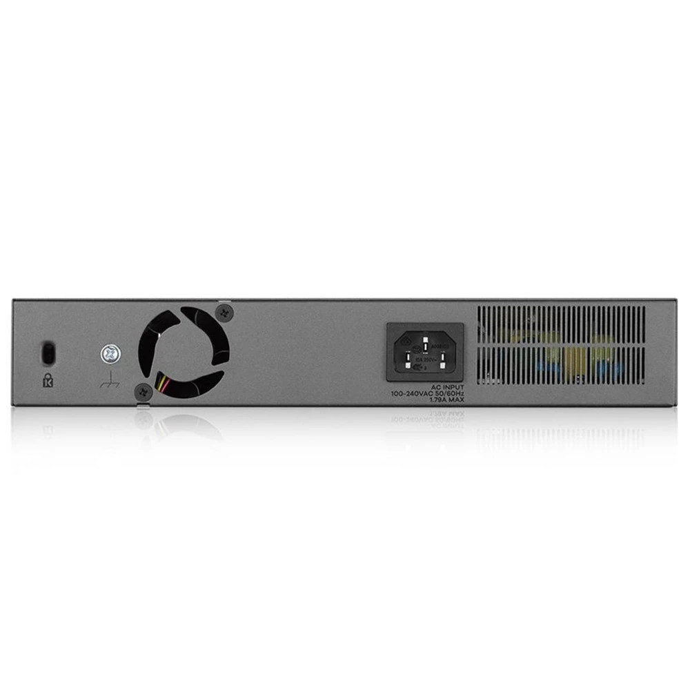 Коммутатор Zyxel GS1350-12HP-EU0101F 1000 Base-TX (1000 мбит/с), 2 SFP порта