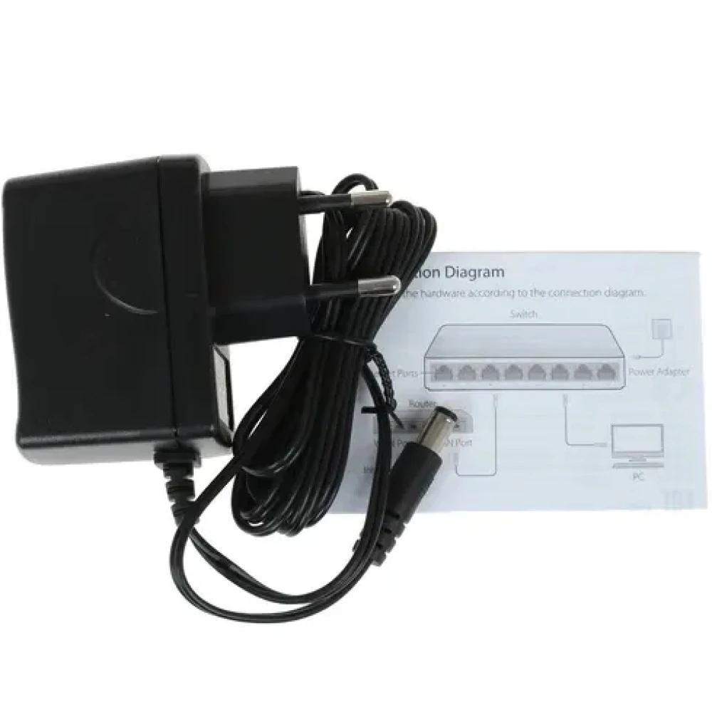 Коммутатор Mercusys MS108G 1000 Base-TX (1000 мбит/с)