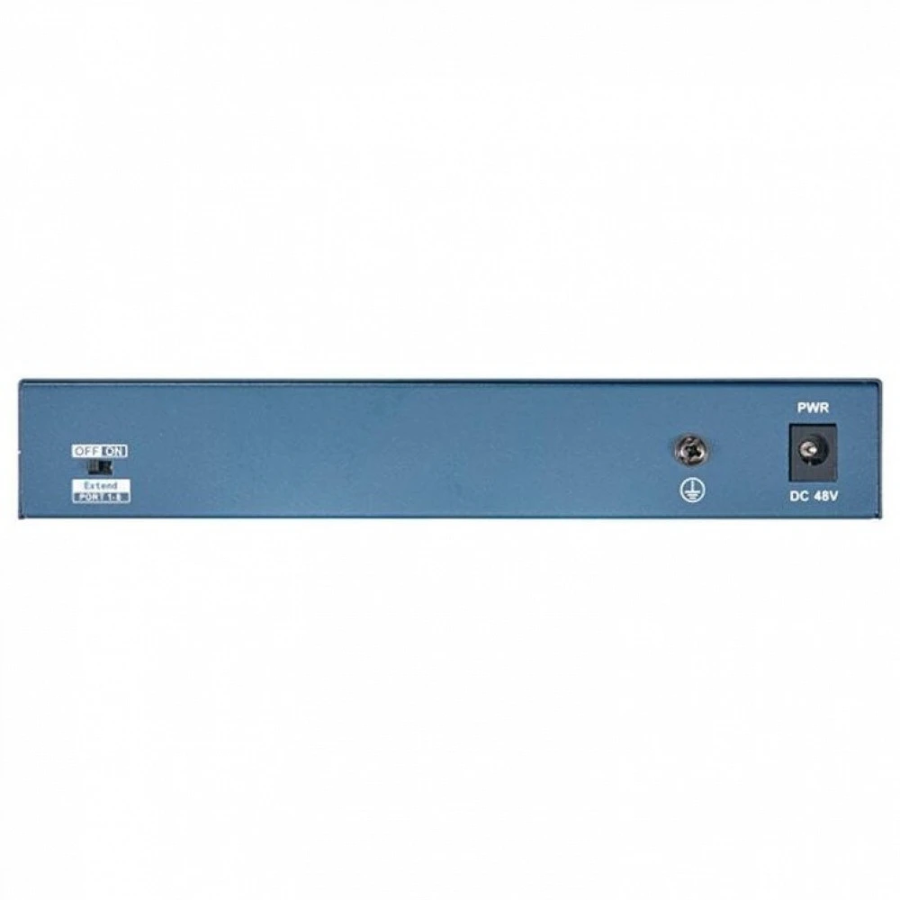 Коммутатор Hikvision DS-3E0109P-E/M(B) 100 Base-TX (100 мбит/с)